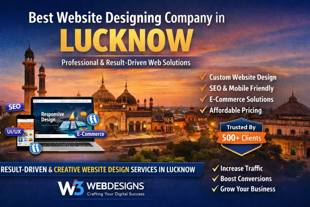 Best Website Designing Company in Lucknow