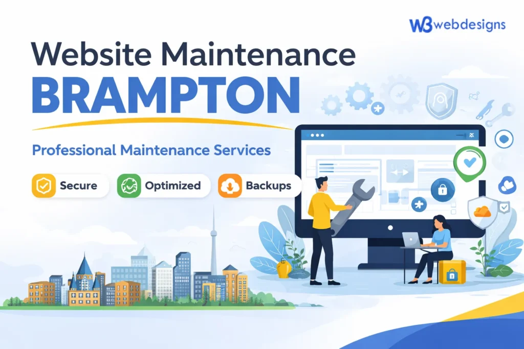 Website Maintenance Services in Brampton