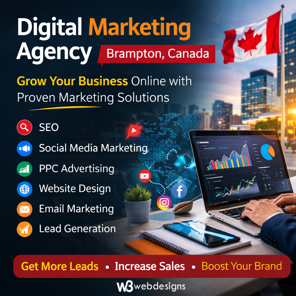 Digital Marketing Agency Brampton, Canada